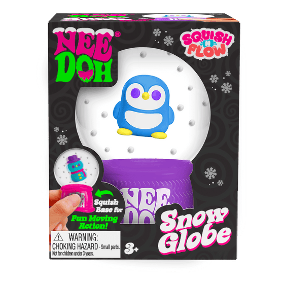 NeeDoh Squish N Flow Snow Globe Style 2T5B